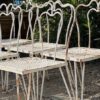 Collection de 6 chaises de jardin – Image 2