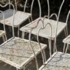 Collection de 6 chaises de jardin – Image 3