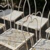 Collection de 6 chaises de jardin – Image 4